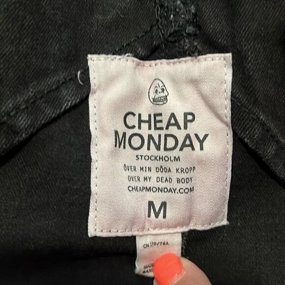 Cheap Monday - Black Jean - Overalls - M - Picture 4 of 7